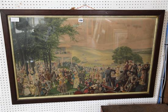 Goodwood racing print